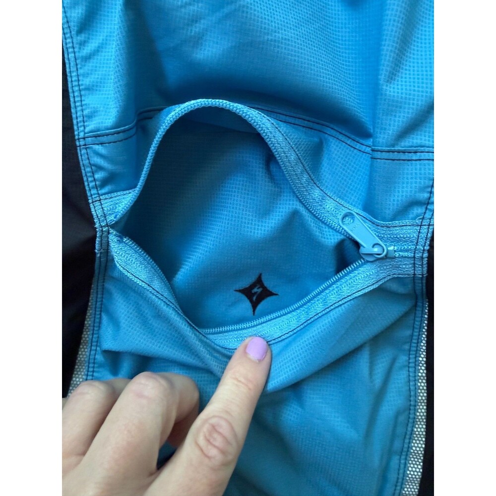 Specialized Women's Cycling Jacket Blue Black Full Zip Medium 🩵 - Picture 5 of 10